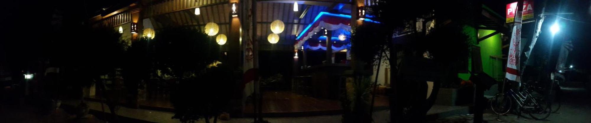 Coral Beach Pizza Cottages Gili Trawangan Exteriér fotografie