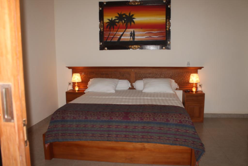Coral Beach Pizza Cottages Gili Trawangan Exteriér fotografie